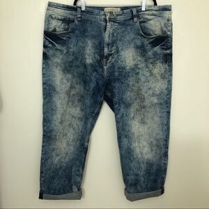 Jeanius Stone Washed Size 50 by 32 Jeans!
